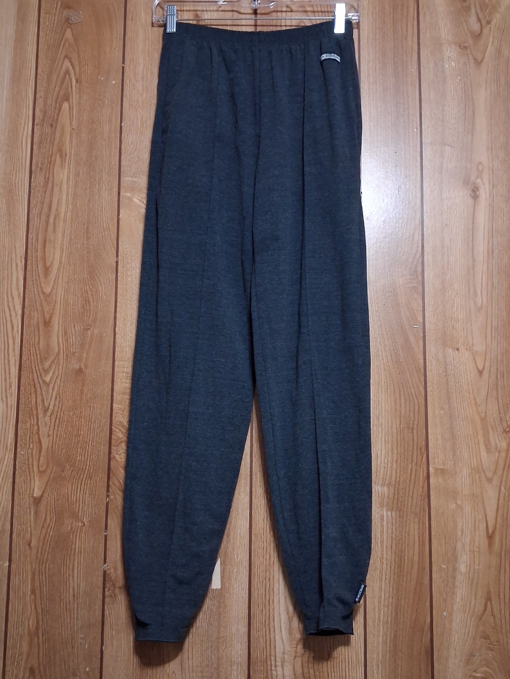 Brooks Running Joggers Dark Gray Size Small Zip Ankle Dri-release Running Gear